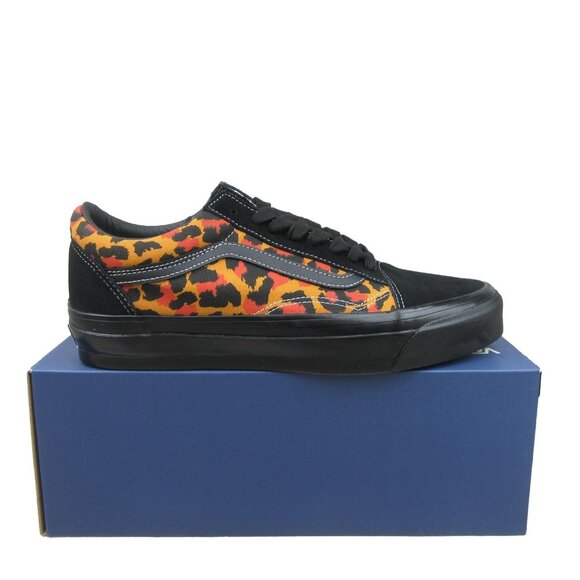 Vans Old Skool LX Black Leopard Men's Size 11 Sneakers NEW